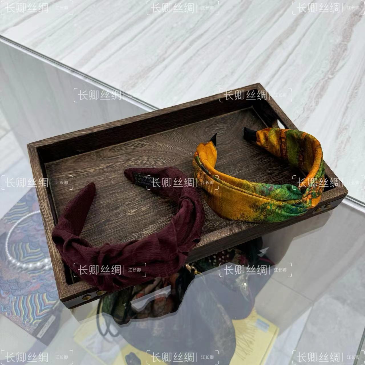 长卿【千里江山】气质简约时尚百搭发箍（W010）