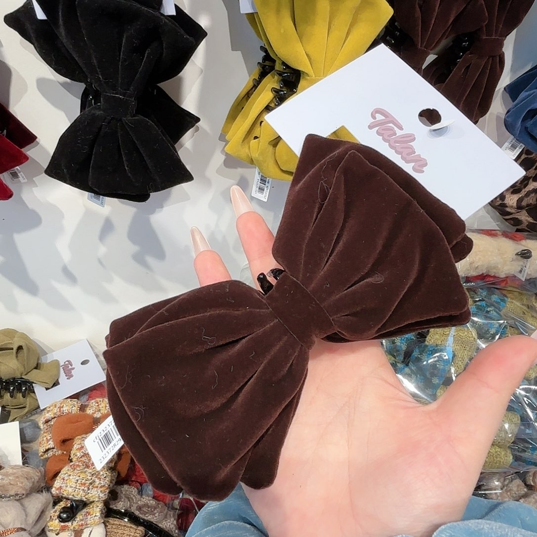 皮质铁合金发饰发夹