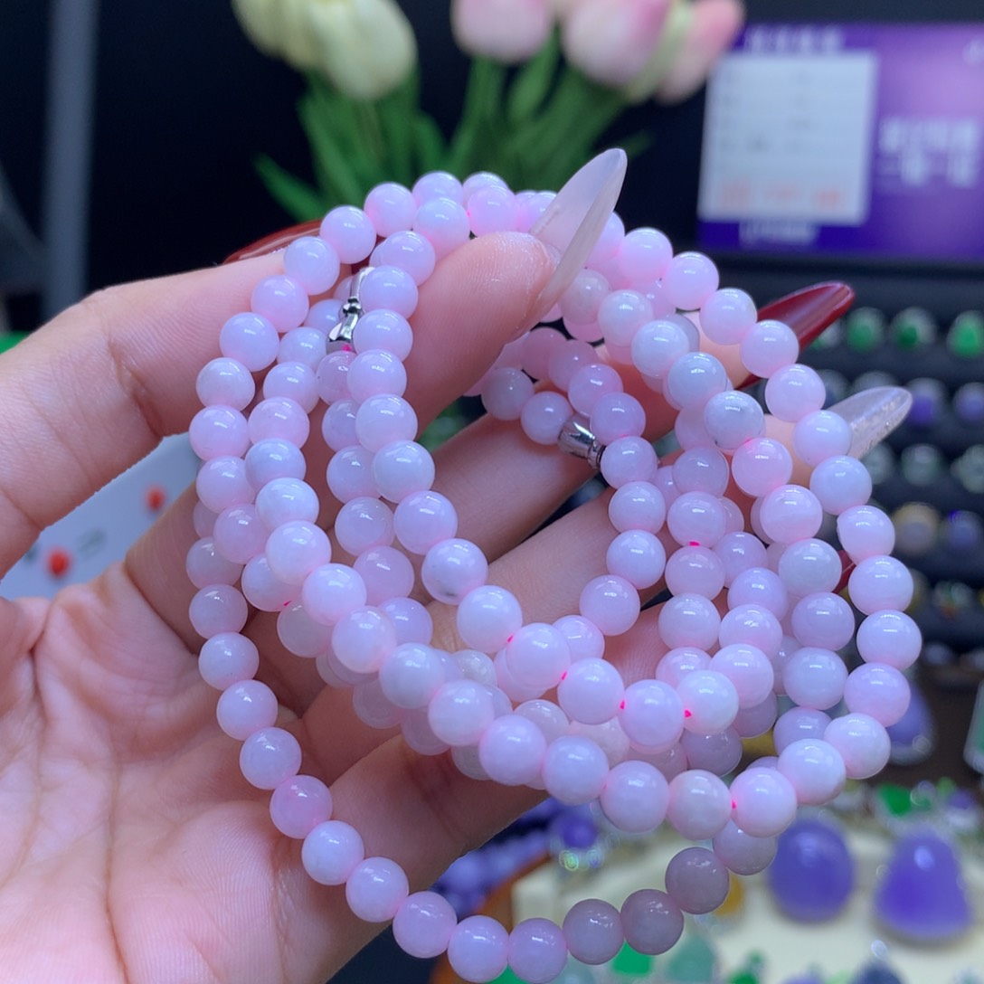 翡翠颈饰未镶嵌天然