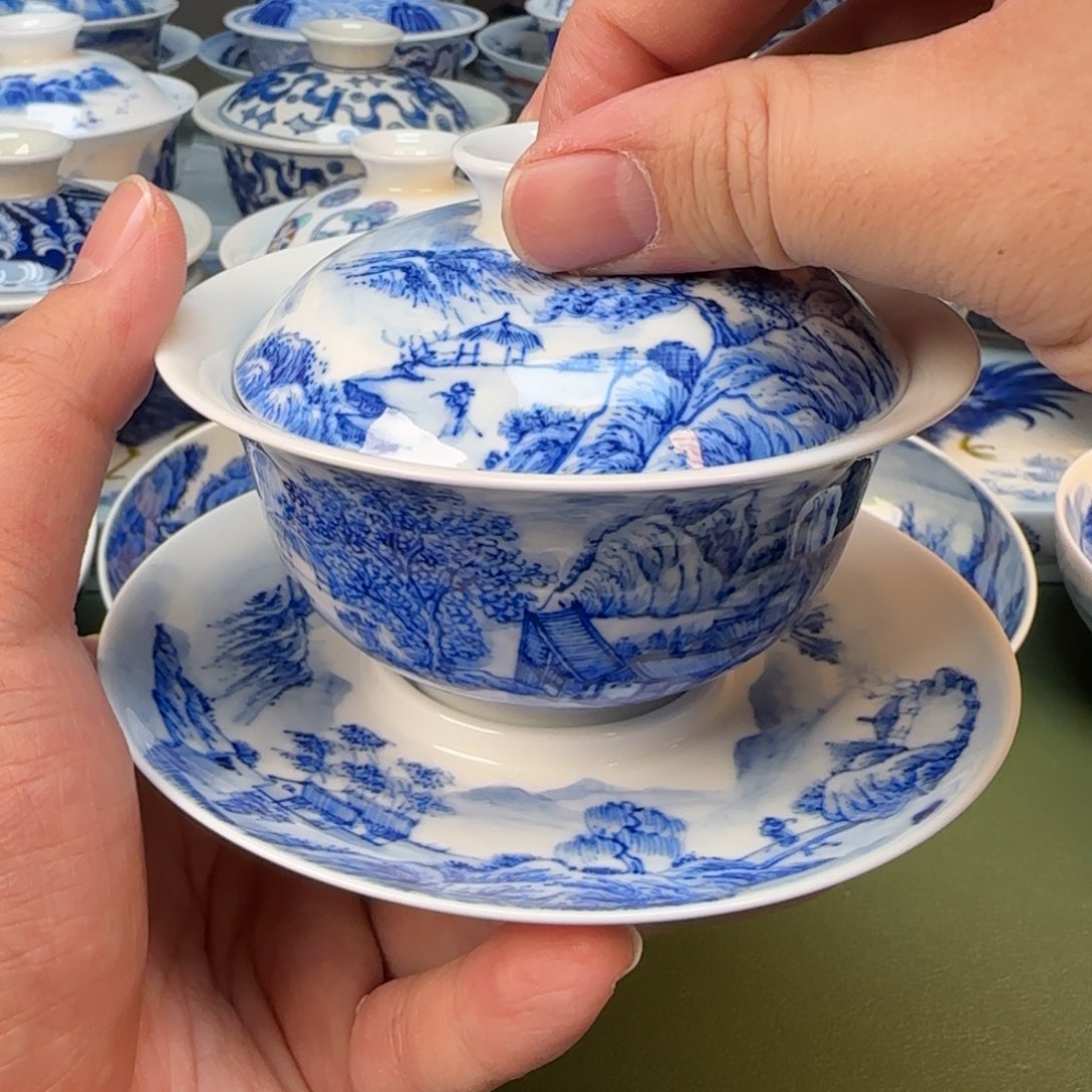 杯抖音闪购纯手工手绘2