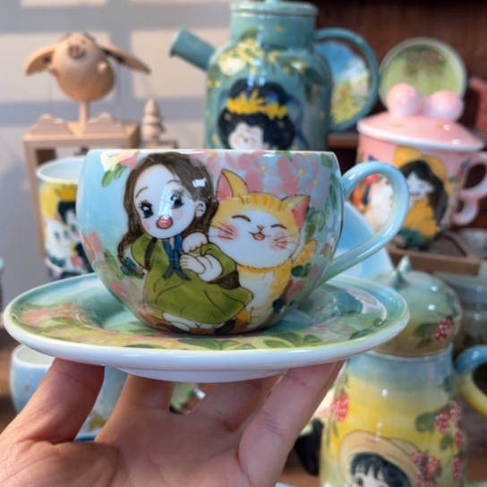 炉景德镇釉下手绘陶瓷