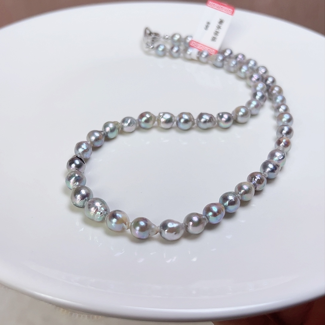 海水珍珠颈饰银S925镶嵌