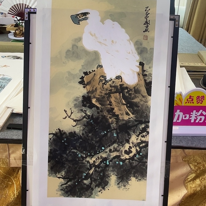 国画张圣敏先生纯手绘作品