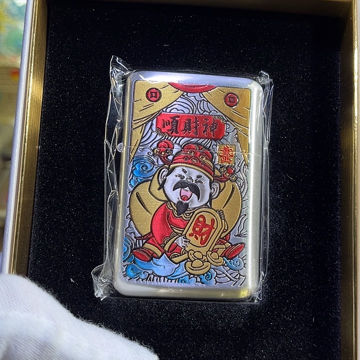 润***声纯铜佐罗790银拉丝顺财神