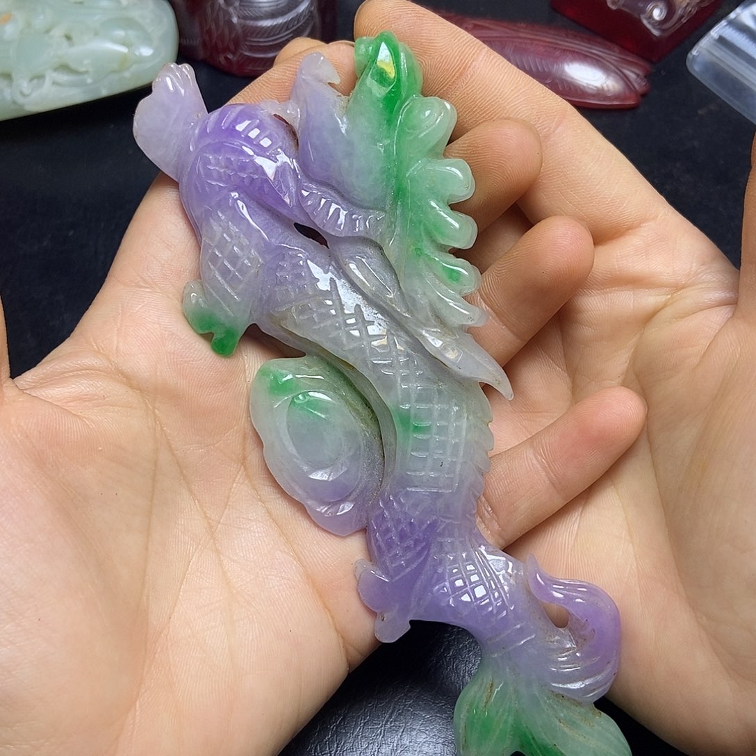 财***白吊坠白玉菩提精品玉