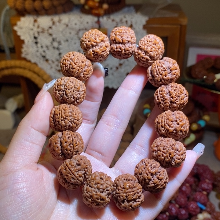 凡***缘金刚菩提手串205原籽满肉大高货一物