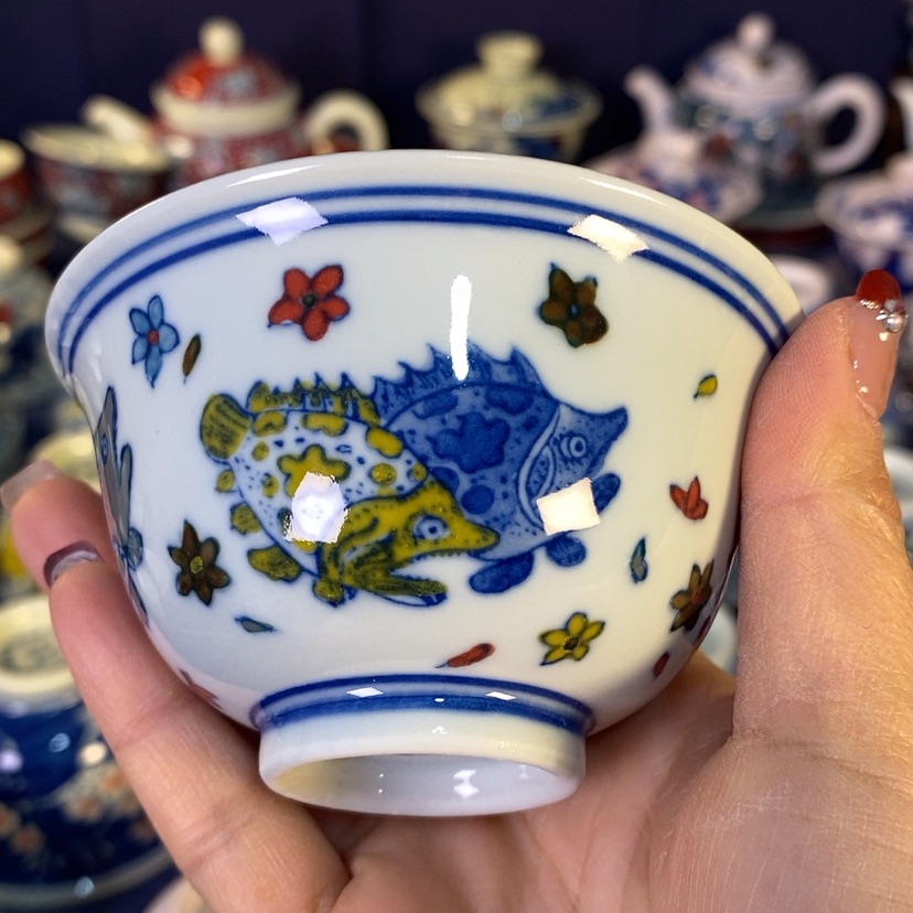 【闪购商品】景德镇陶瓷茶杯1个