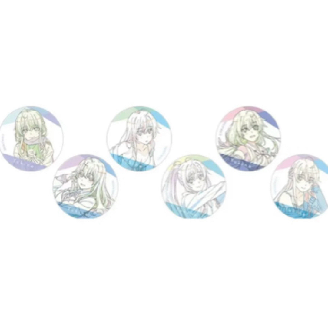 【春物】转盘吧唧色纸文件夹甜甜圈吧唧