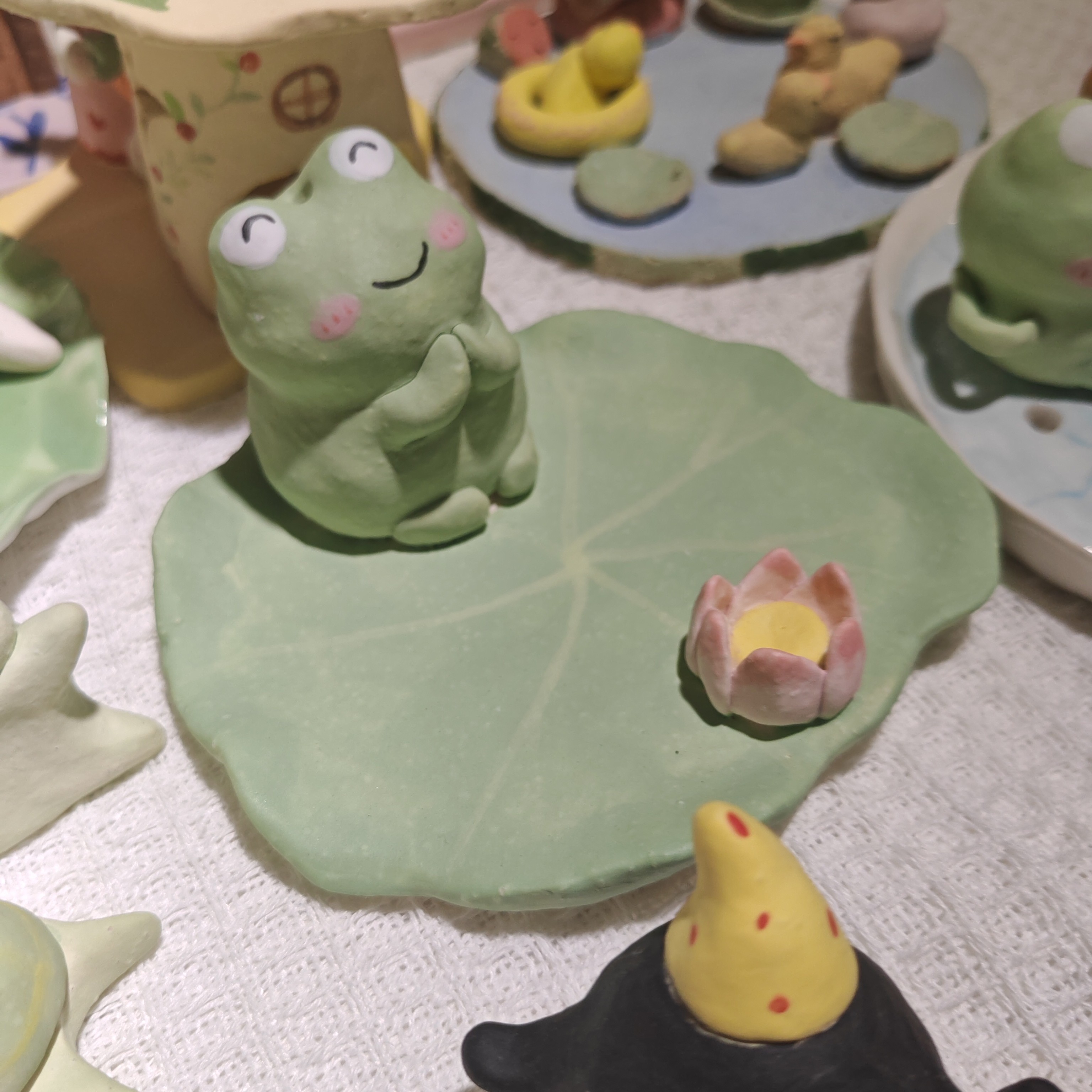 陶瓷摆件手工陶瓷景德镇陶瓷原创作品