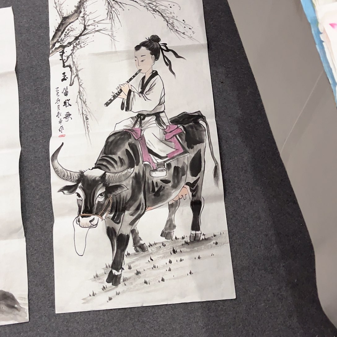 国画D国画作品单幅任发