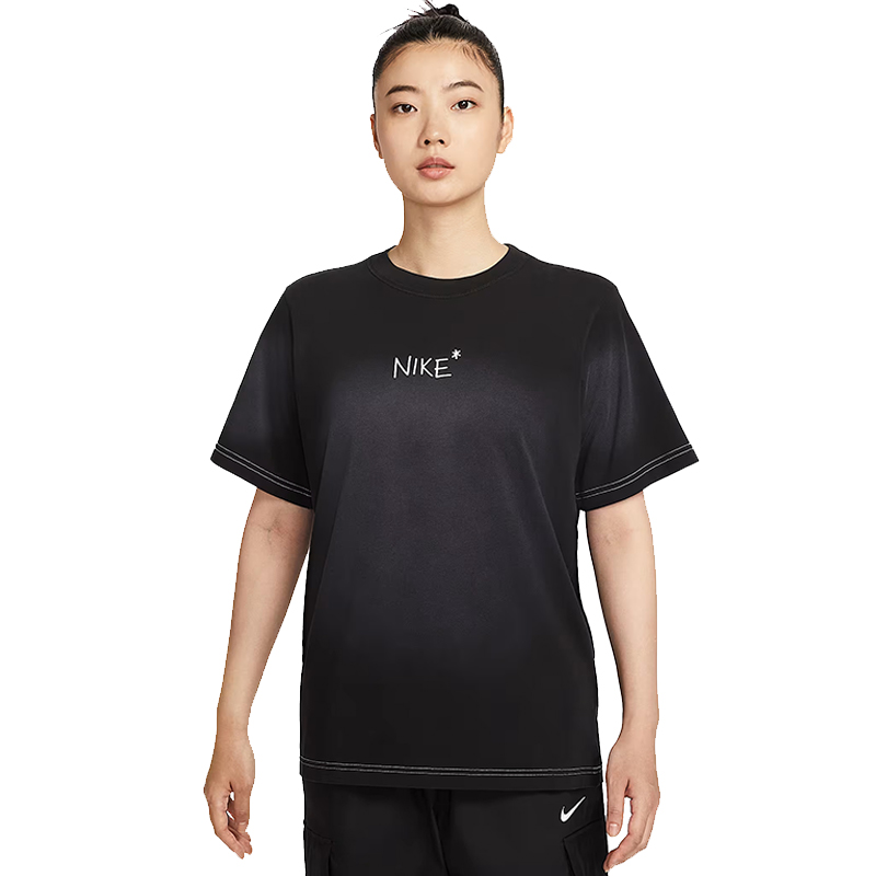 Nike耐克夏季女子运动休闲短袖T恤II0451-010