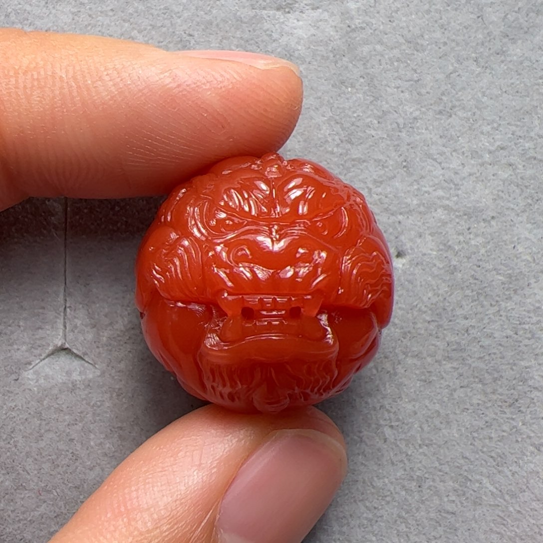 南红玛瑙珠子未镶嵌