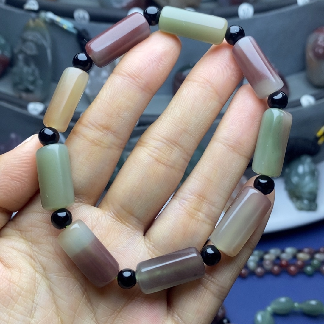 玛瑙/玉髓未镶嵌吊坠(不含链)