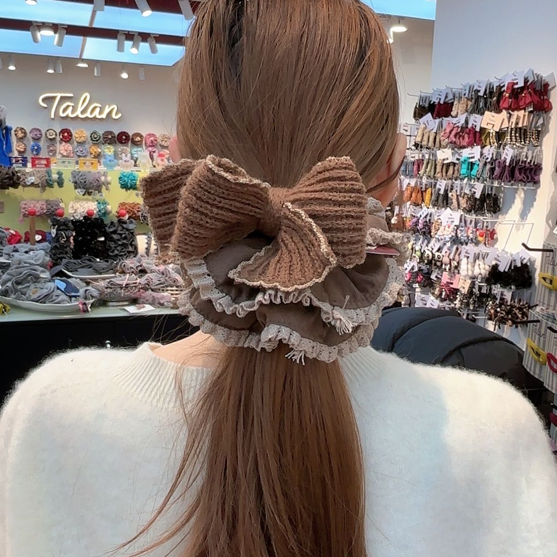 皮质铁合金发饰发夹