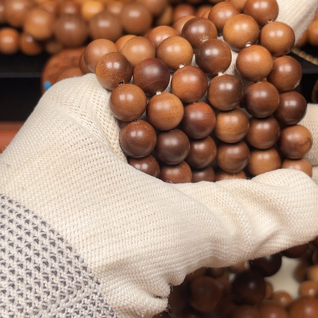 山***云檀香木手串/手链老山檀香1.0沉