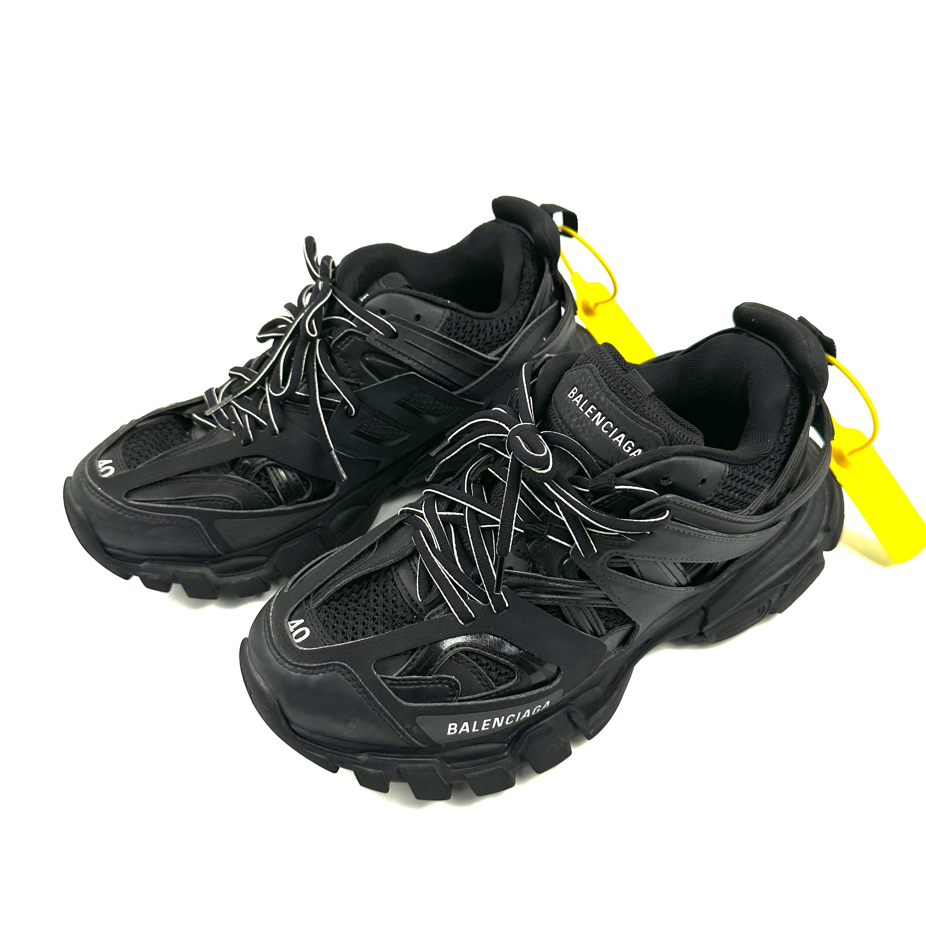 99新 Balenciaga/巴黎世家 40码 黑色Track 1.0 老爹鞋
