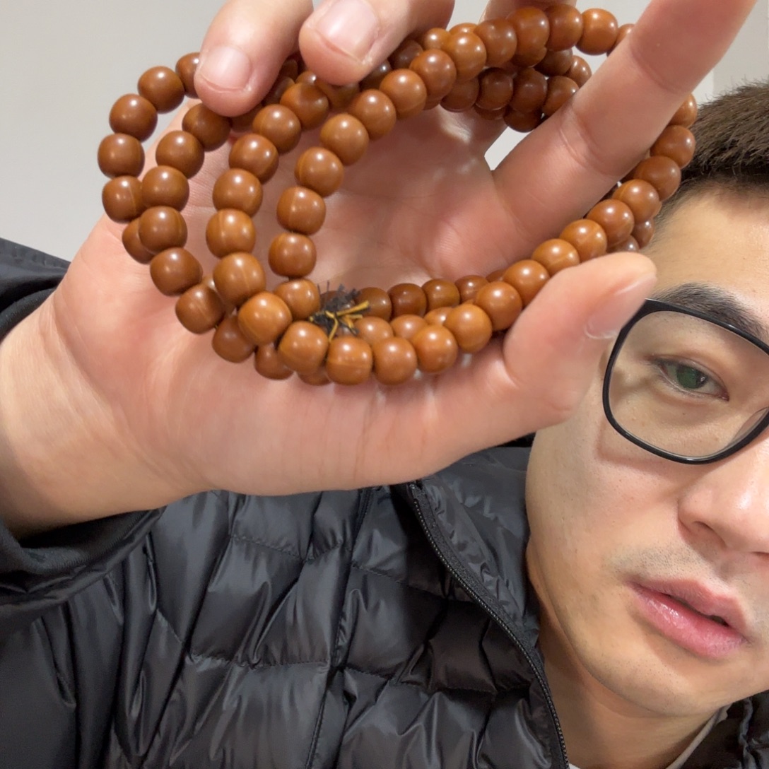 Q***仔猴头核桃吊坠老型108