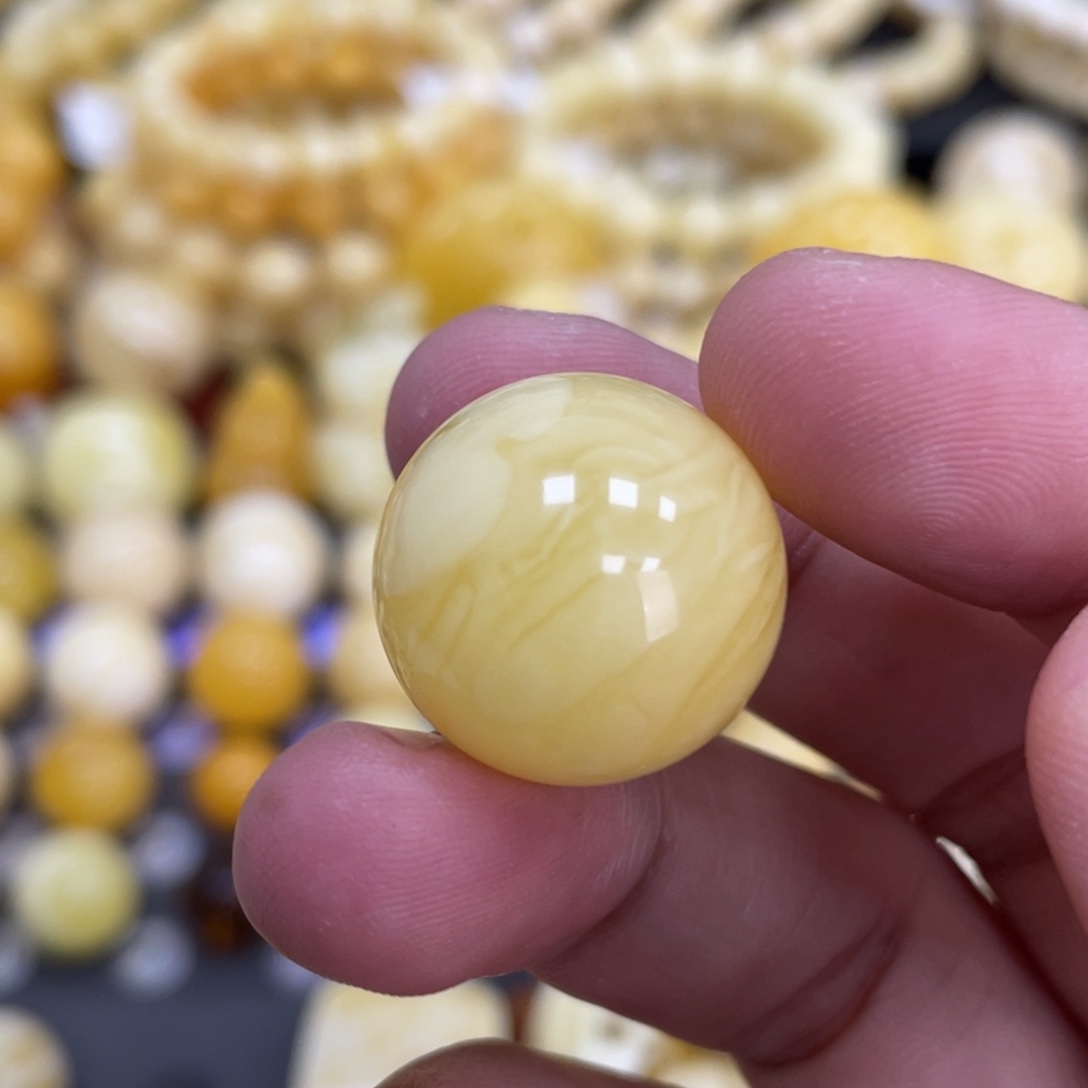 裸石蜜蜡未镶嵌19.5mm
