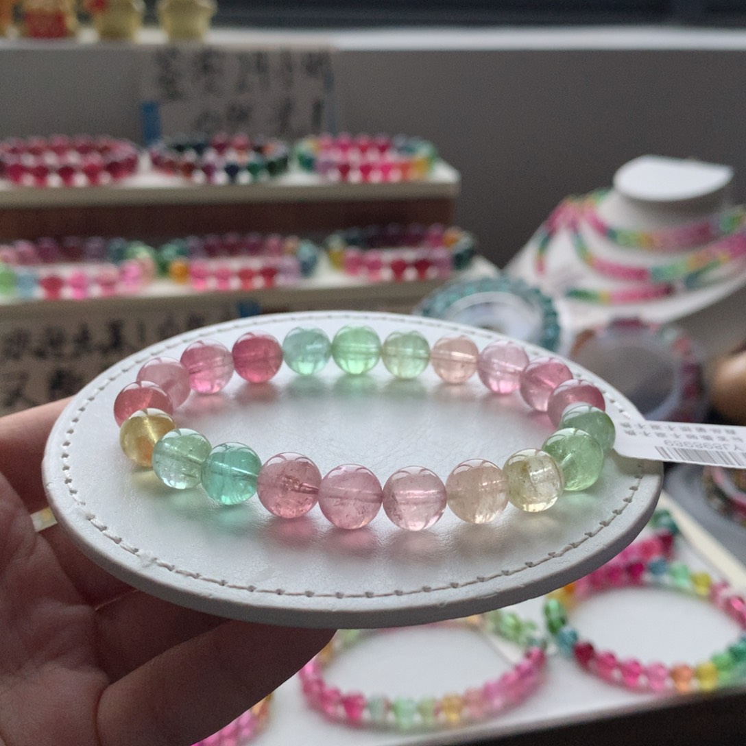 未镶嵌碧玺手链碧玺