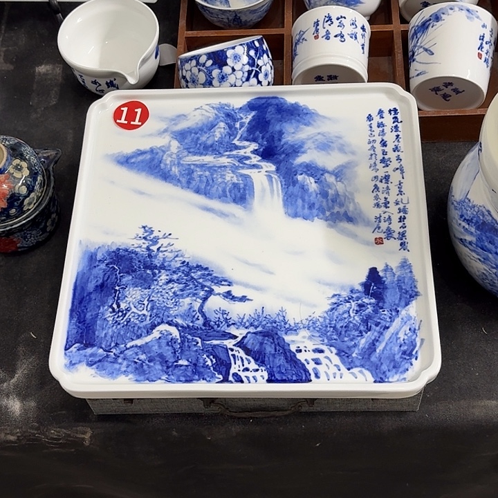 瓷片景德镇瓷器手工手绘