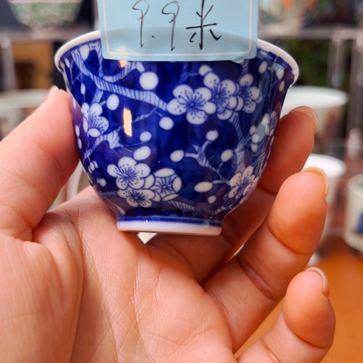 景德镇手绘柴烧杯