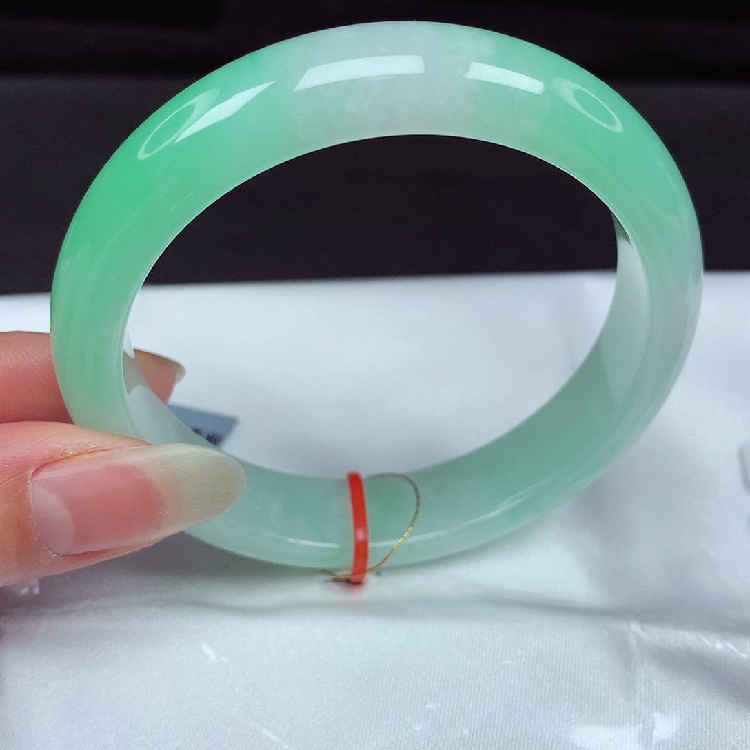 未镶嵌手镯翡翠58圈318