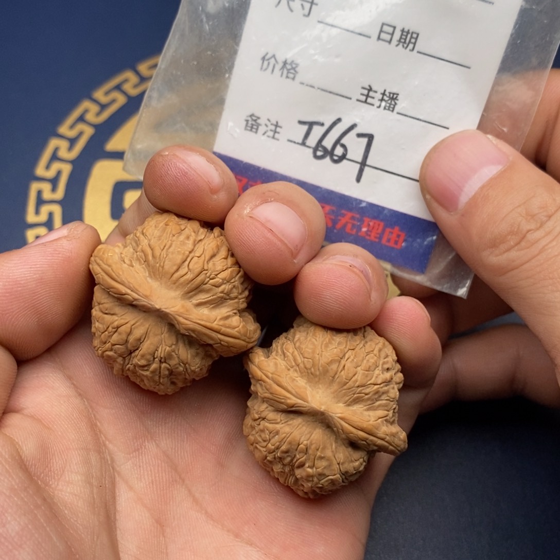 文玩核桃把件36血麒麟667