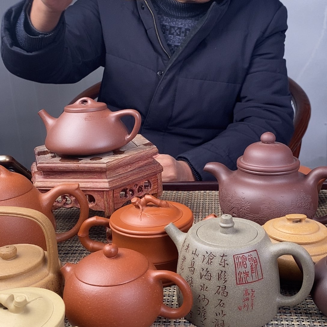 独***家茶壶紫砂宜兴紫砂壶茶壶老丁山紫砂