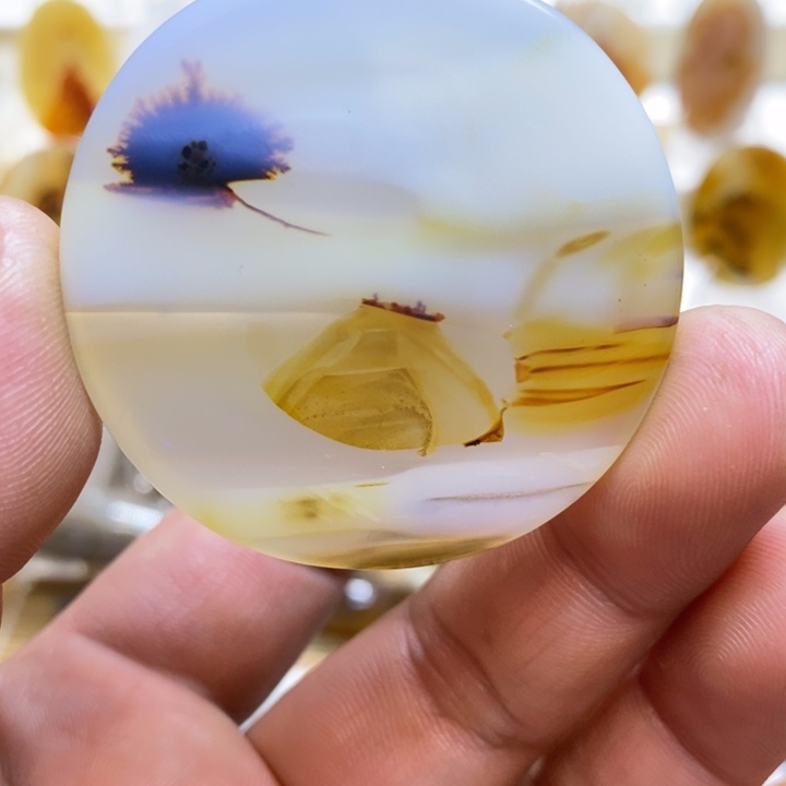 玛瑙/玉髓吊坠(不含链)未镶嵌