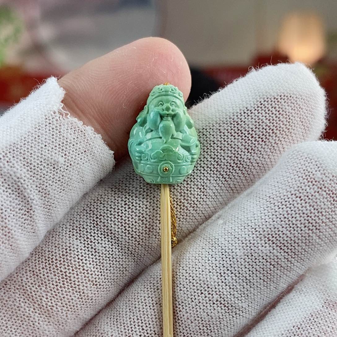 绿松石珠宝奇石未镶嵌