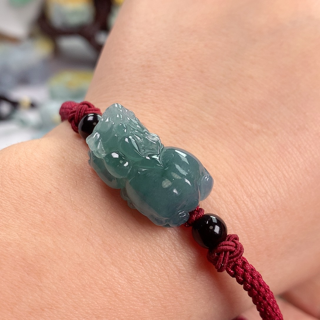 【闪购商品】翡翠颈饰未镶嵌翡翠貔貅