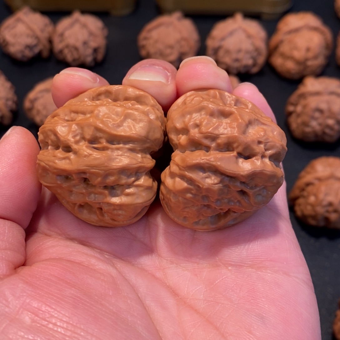 文玩核桃把件蛤蟆头