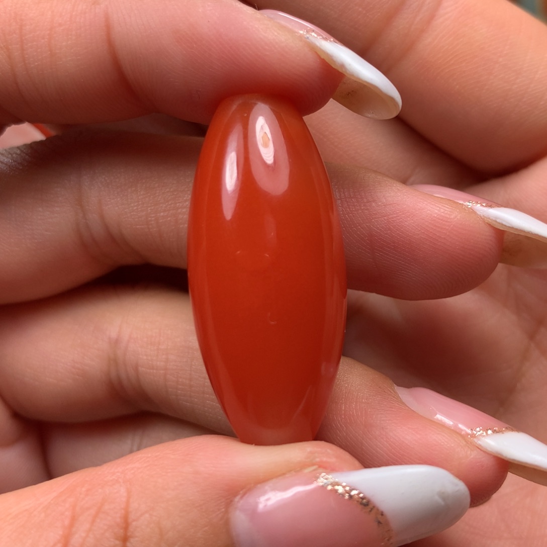未镶嵌桶珠南红玛瑙