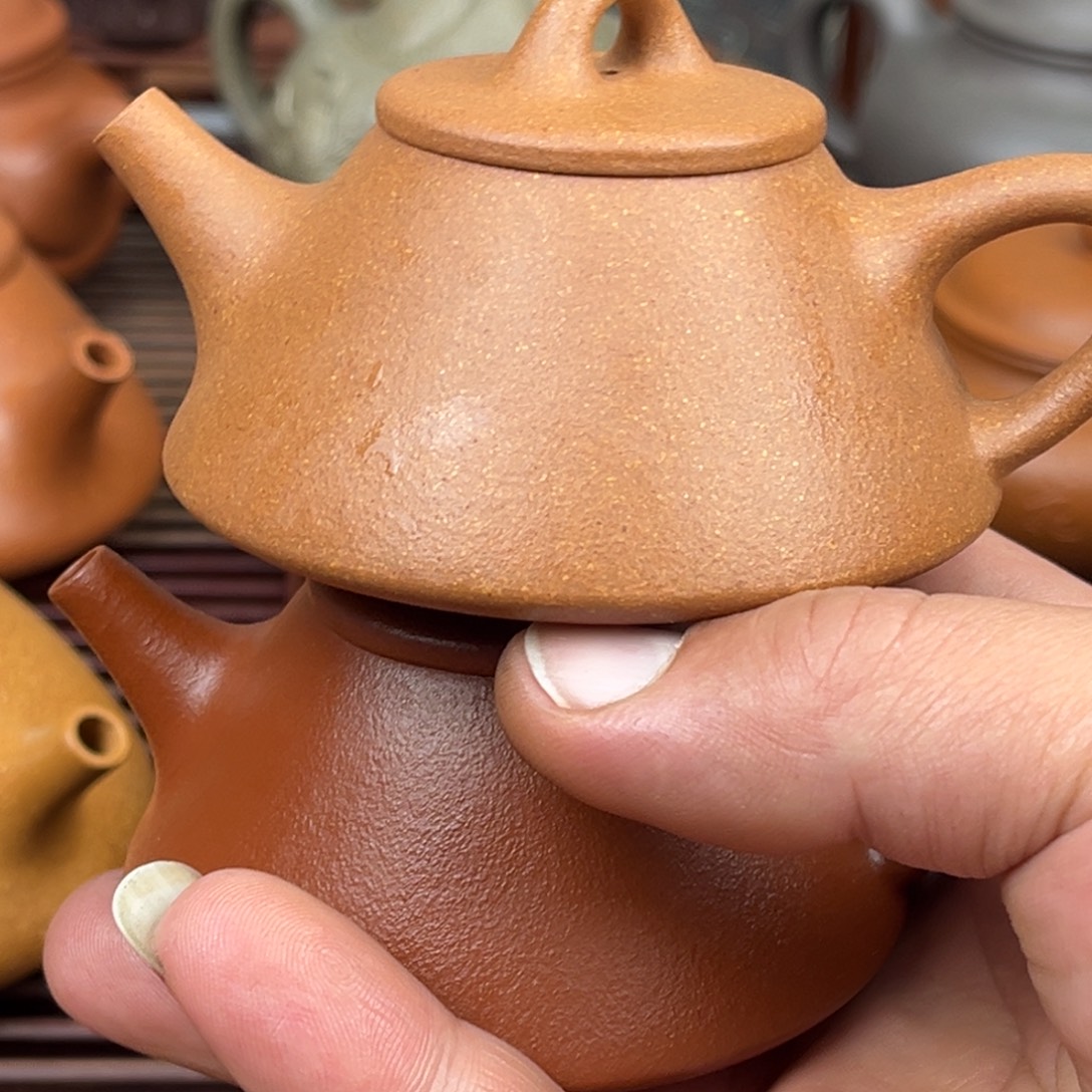 紫砂茶壶文瓢 2个