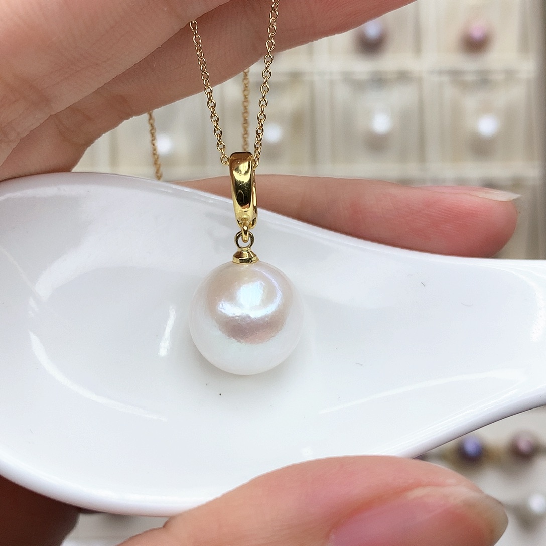 淡水珍珠颈饰合金