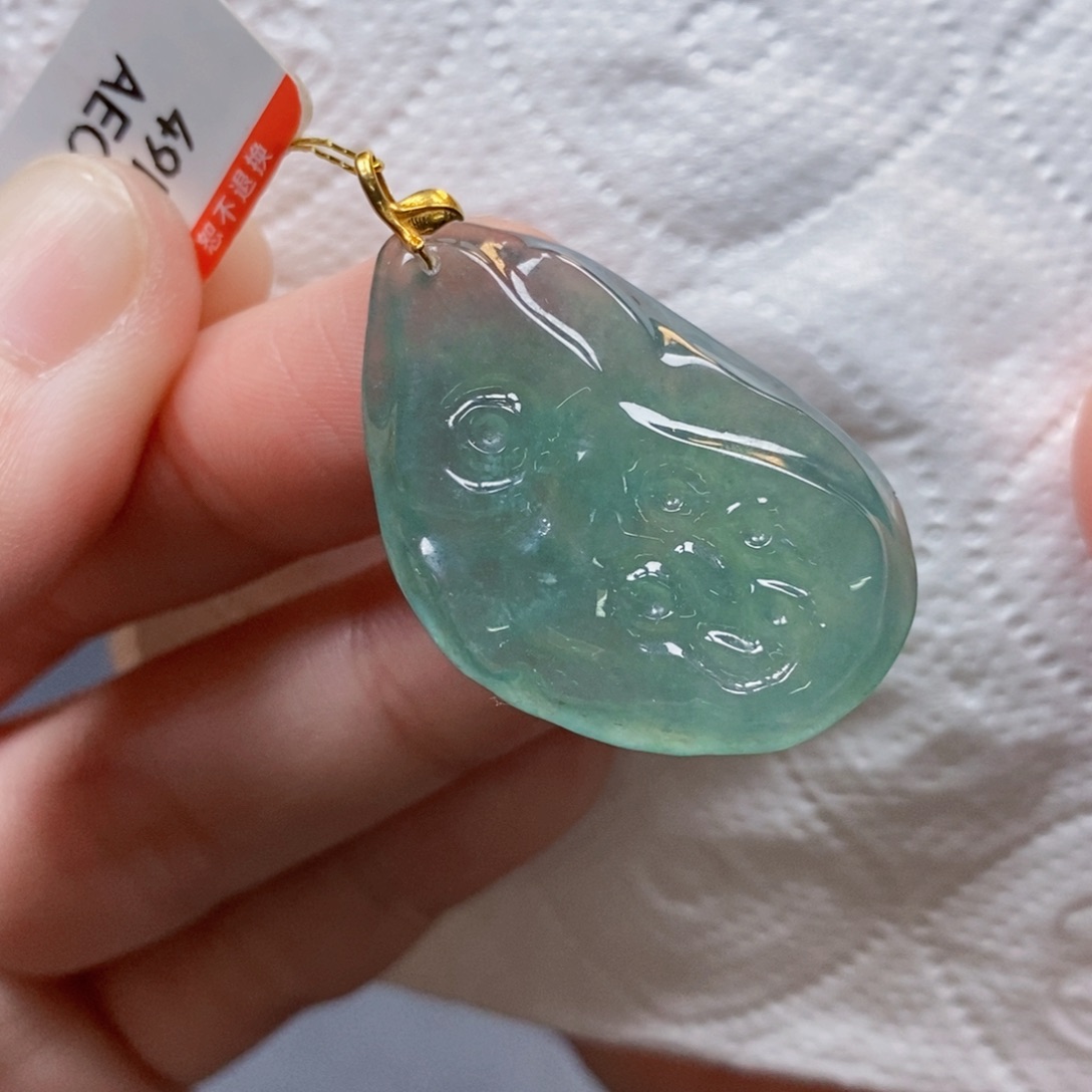 【闪购商品】翡翠吊坠(不含链)未镶嵌2804