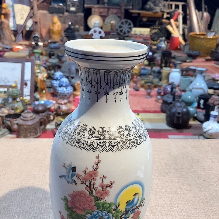 壶手工手绘瓷器瓷器