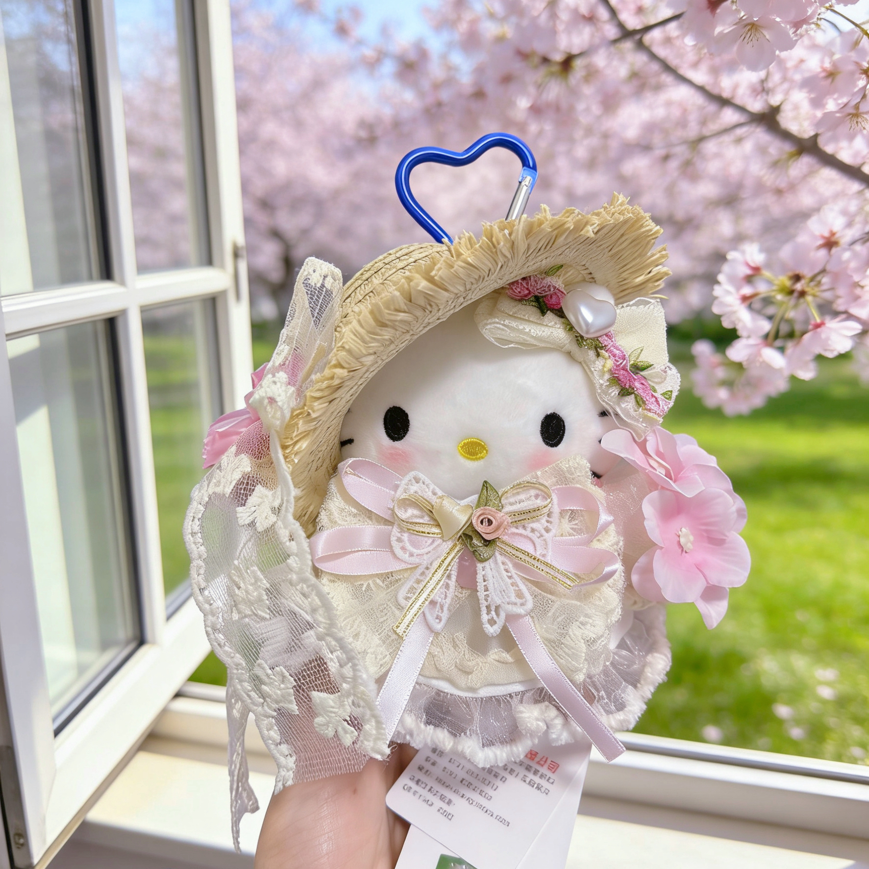【送礼袋】甜梦花嫁正版三丽鸥hellokitty情人节礼物毛绒挂件