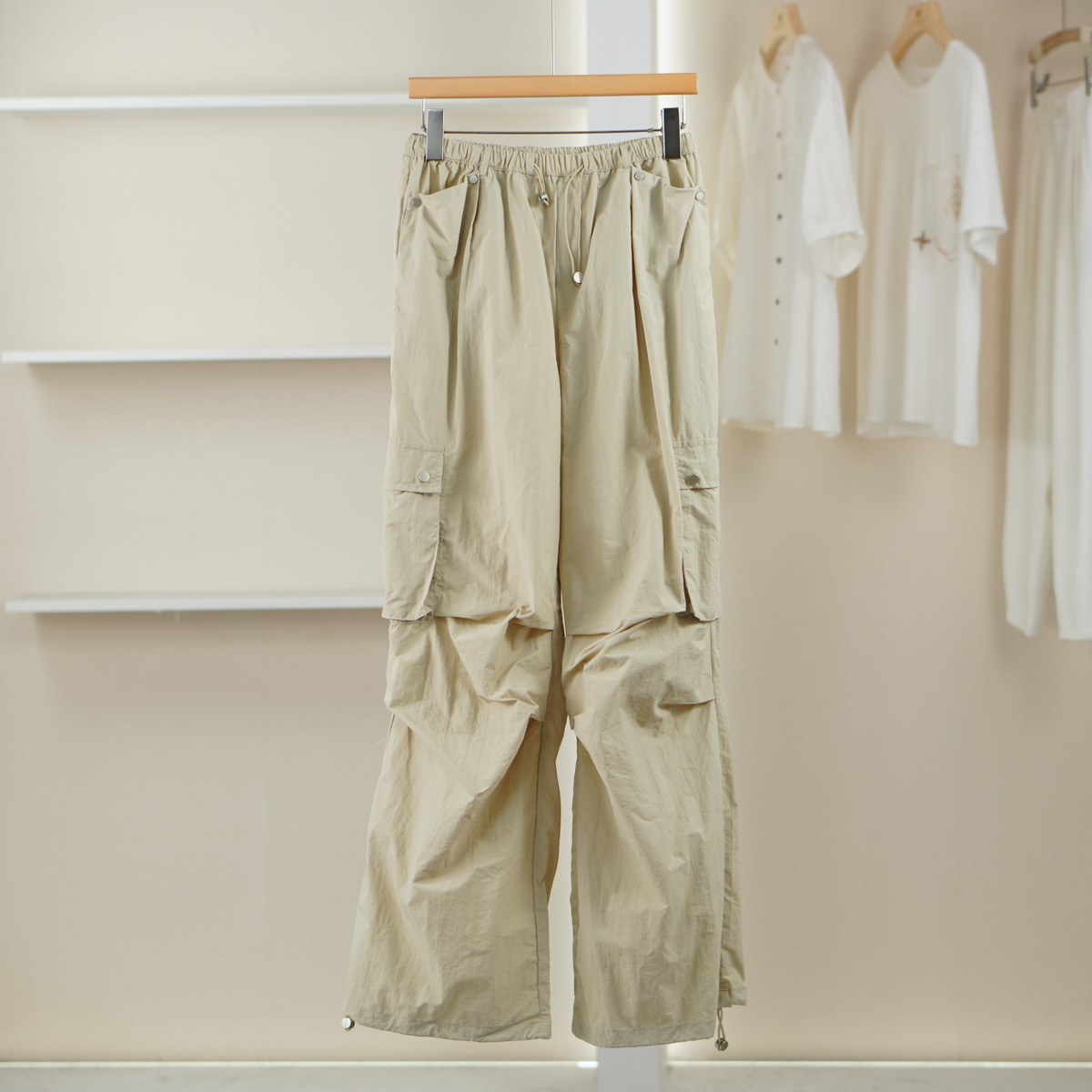 麦迪尚品【达】51213229 通勤百搭休闲工装裤春夏女装专柜撤柜