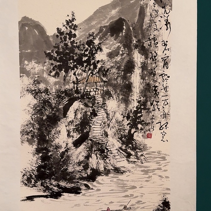 国画雷公老师作品画作