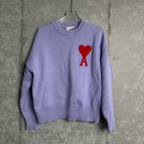未使用 WE11 DONE S*1/大爱心logo圆领毛衣/18206/JP