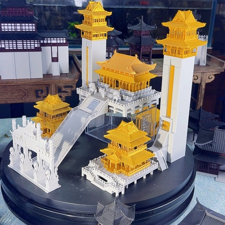 骑****万景楼的建筑风格