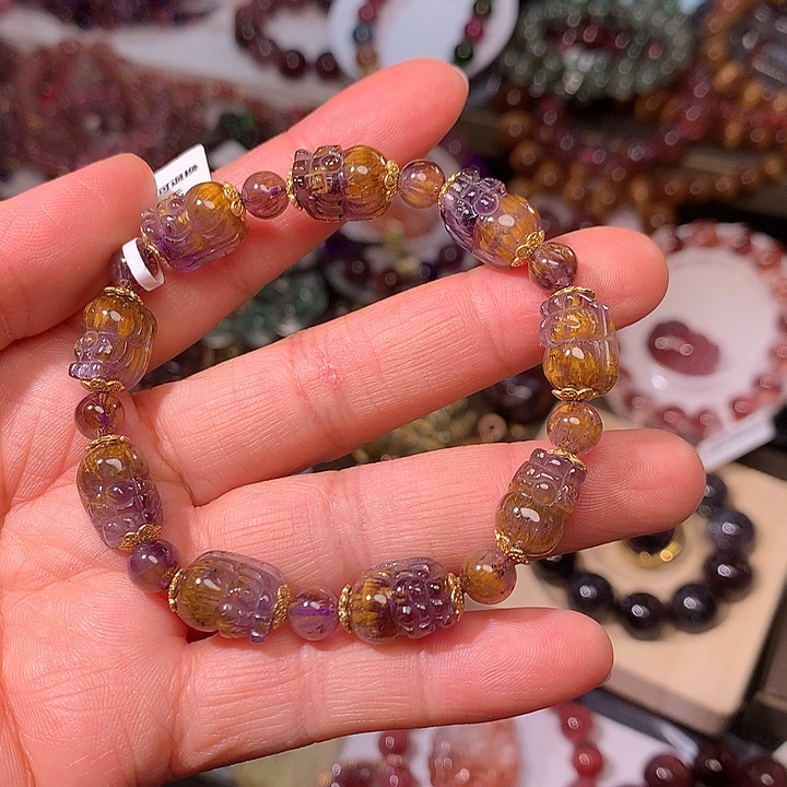 水晶颈饰未镶嵌多样性发一