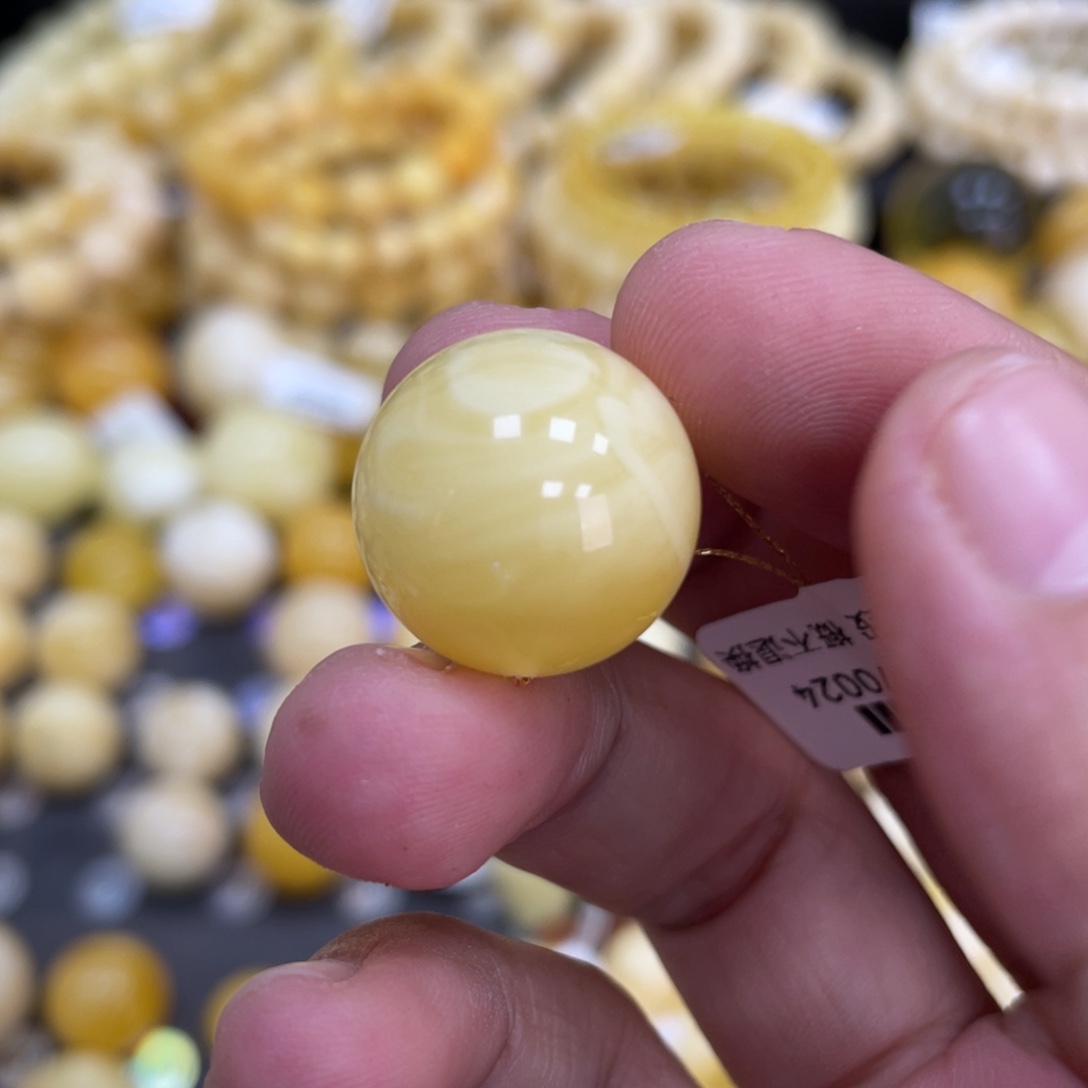 未镶嵌蜜蜡裸石17.8mm福利款