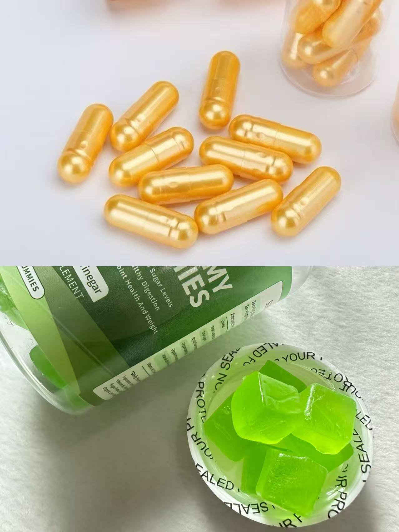 【闪⚡️&绿色软糖*链接】收纳盒