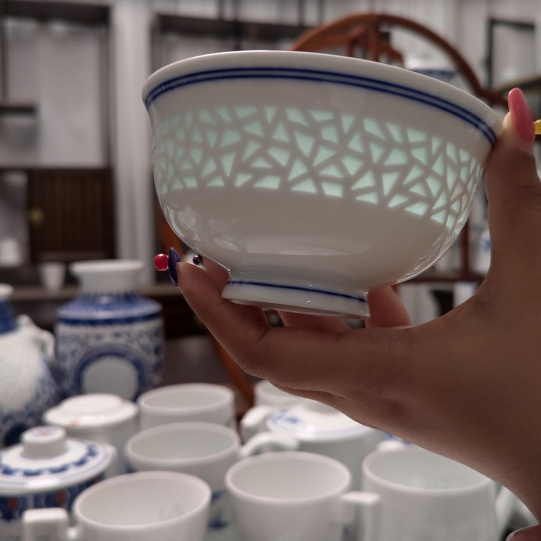 陶瓷晴日5寸饭碗一个