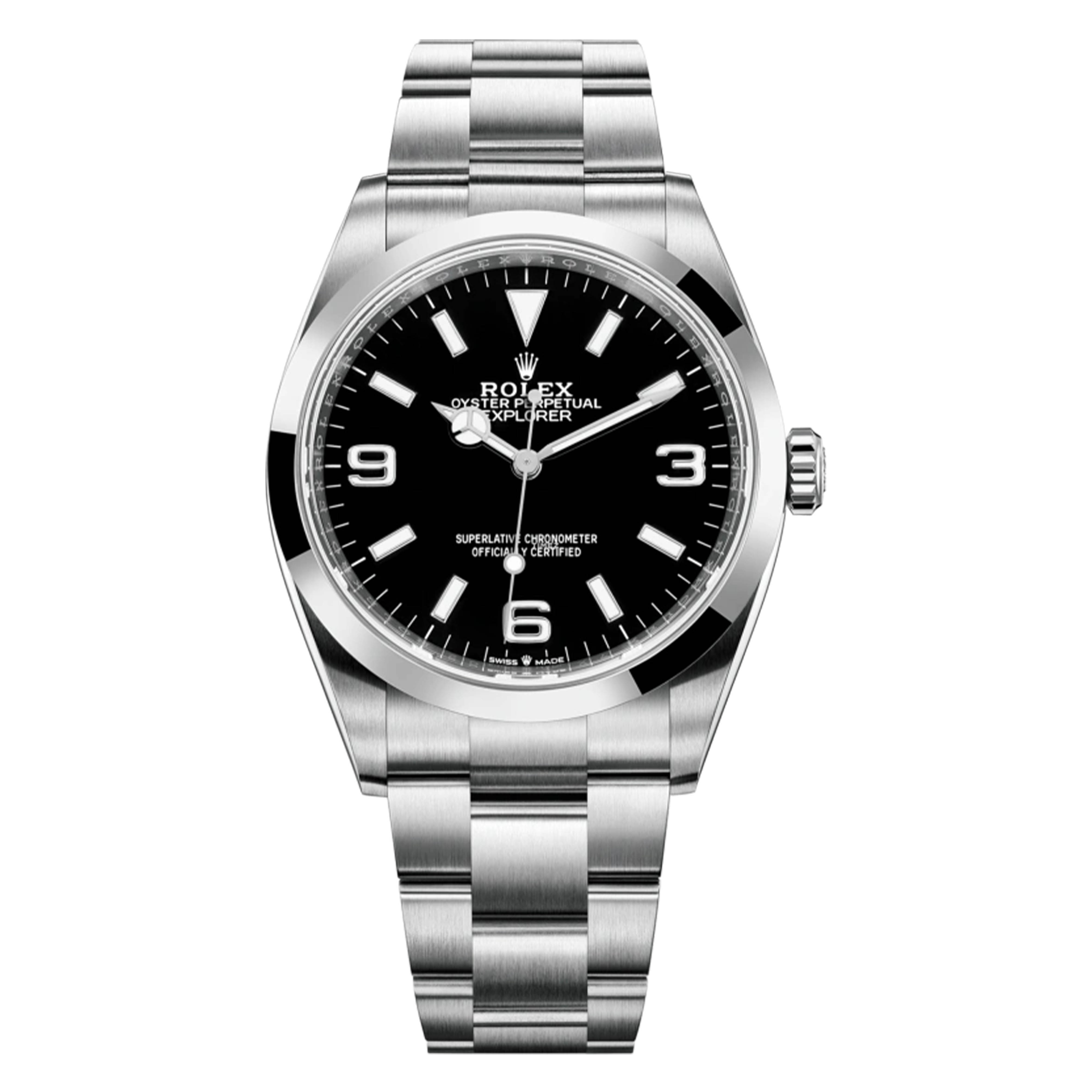 未使用 Rolex/劳力士 /124270黑探一/36mm