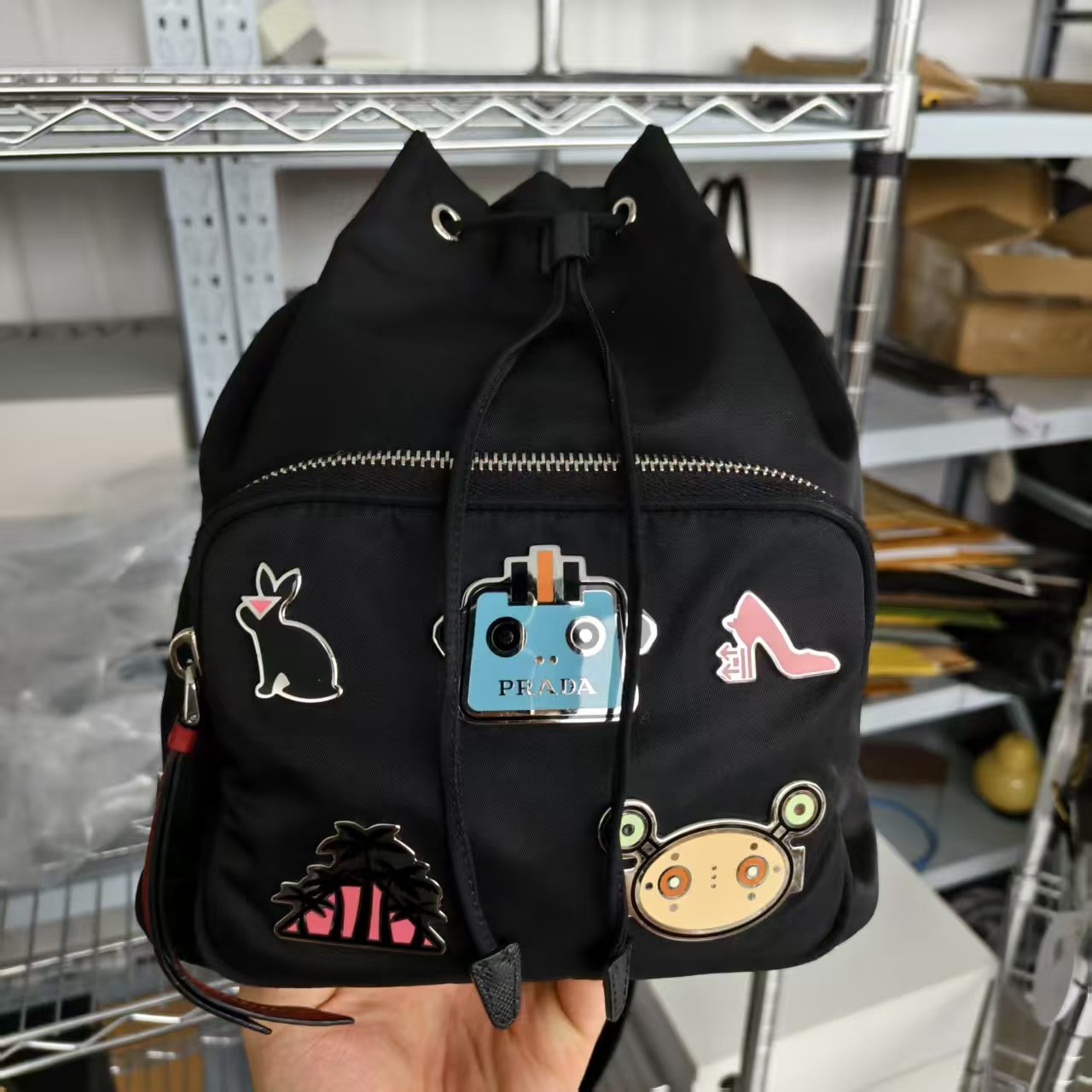 95新 Prada/普拉达 /KIKI/单肩包/H