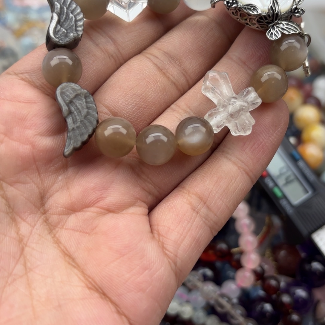 手链银S925镶嵌水晶