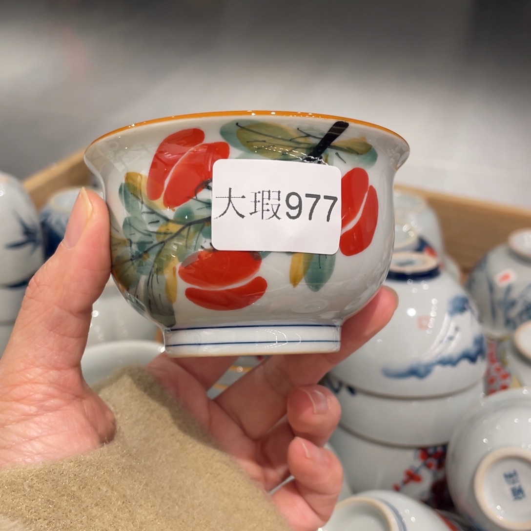 有瑕釉下彩纯手绘